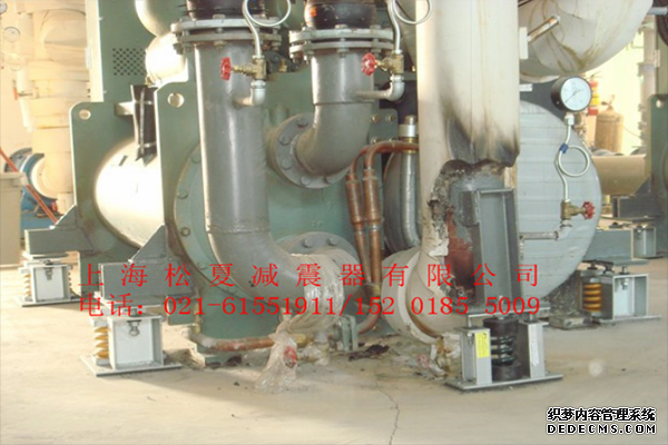 冷水主機ZTF可調式<a href='http://www.hongjun368.cn' target='_blank'><u>彈簧減震器</u></a>使用案例